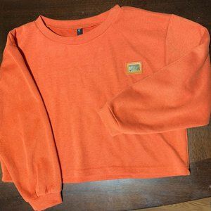 Womens Orange Sweater